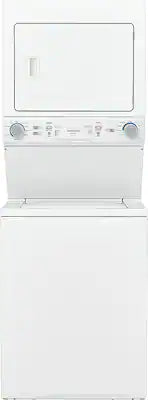 Frigidaire - 3.9 Cu. Ft. Top Load Washer and 5.5 Cu. Ft. Electric Dryer Laundry Center with MaxFill