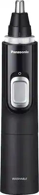 Panasonic - Men's Ear and Nose Hair Trimmer with Vacuum Cleaning System - Wet/Dry