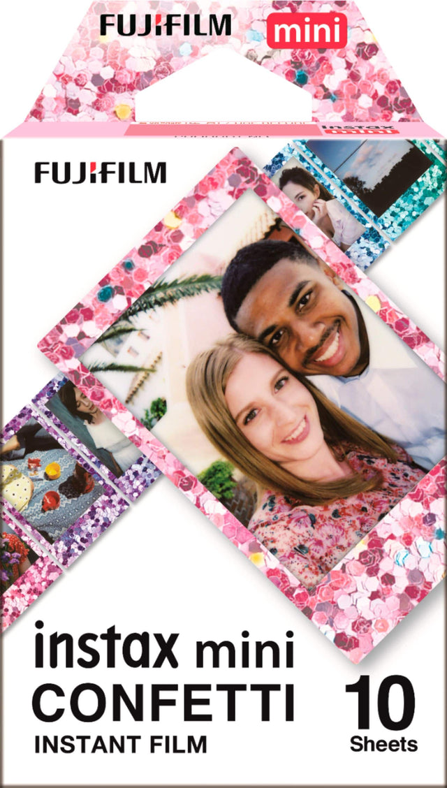 Fujifilm - instax mini Specialty Instant Film 10pk - Confetti