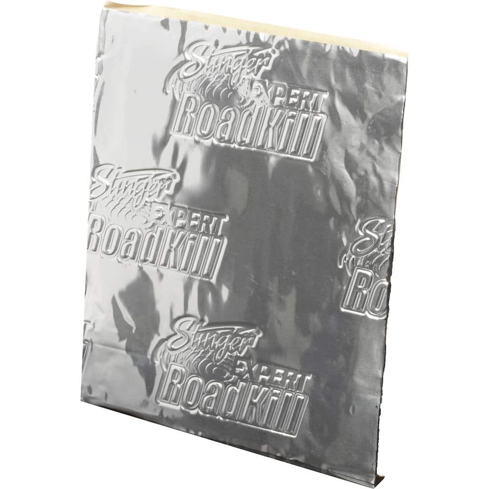 Stinger - RoadKill Expert 12" x 24" Trunk Sound Damping Kit (10-Pack) - Silver