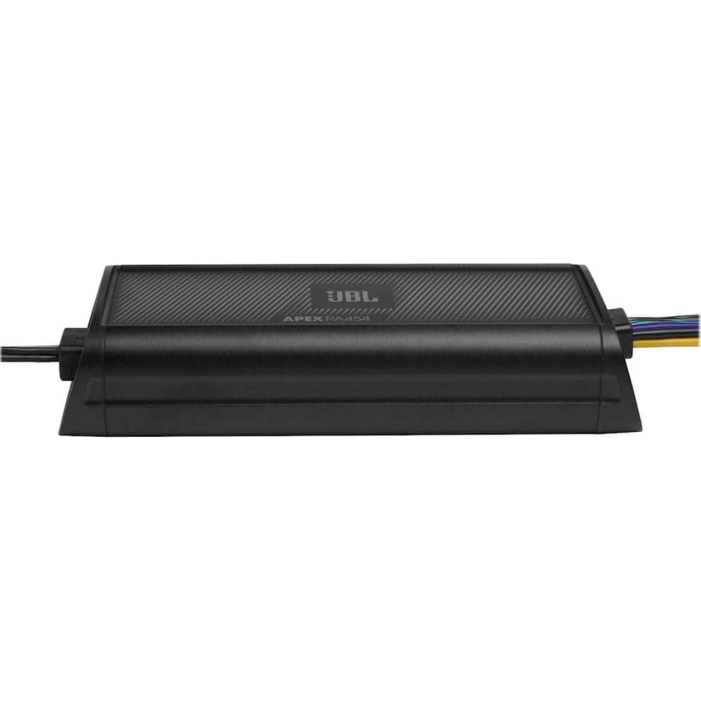 JBL - Apex 450W Class D Multichannel Amplifier with Selectable Hi-Pass Crossovers - Black