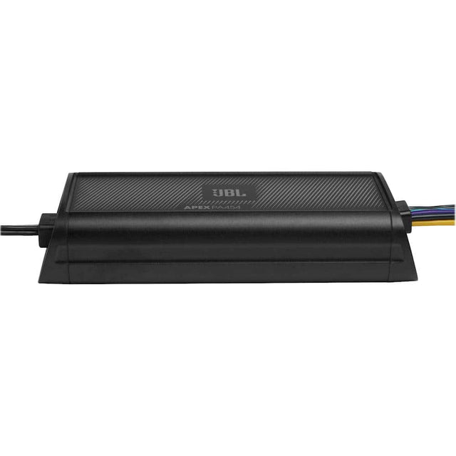 Front. JBL - Apex 450W Class D Multichannel Amplifier with Selectable Hi-Pass Crossovers - Black.