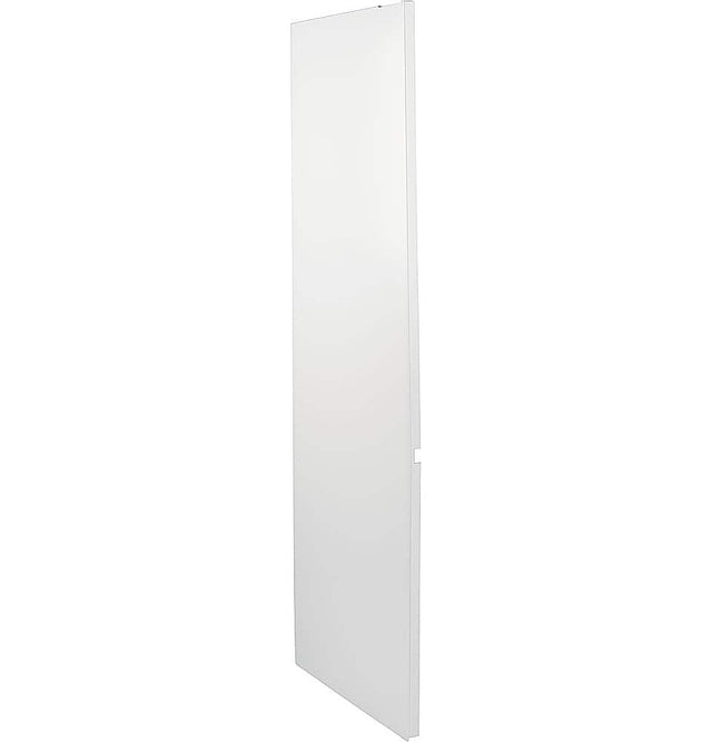 Front. GE - Left Side Panel for Full Depth 4-Door Café Refrigerator CVE28DP4NW2 - Matte White.