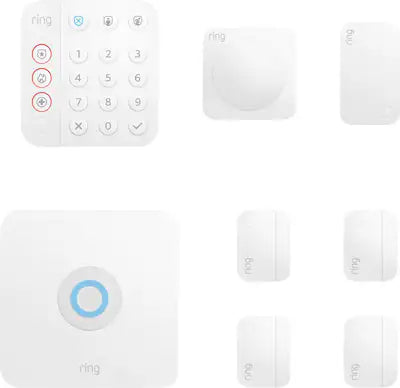 Ring - Alarm 8-Piece Security Kit