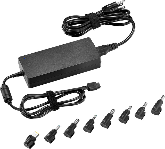 Front. Insignia™ - Universal 180W High-Power Laptop Charger - Black.