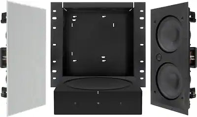 Sonance - MAG SSTVAUDIO - Mag Series Sonos Powered 2.0-Channel Soundbar Alternative (Each)