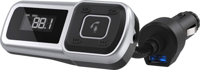 Front. Scosche - BTFREQ Bluetooth FM Transmitter Hands Free Car Kit - Black.