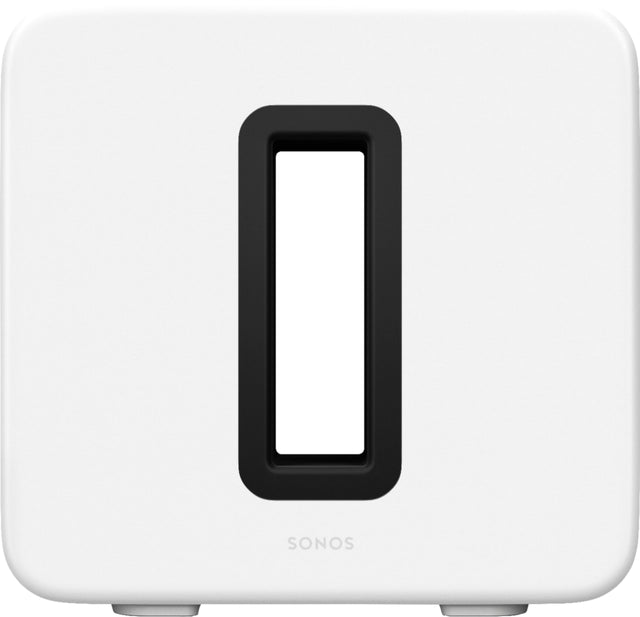Front. Sonos - Sub (Gen 3) Wireless Subwoofer - White.