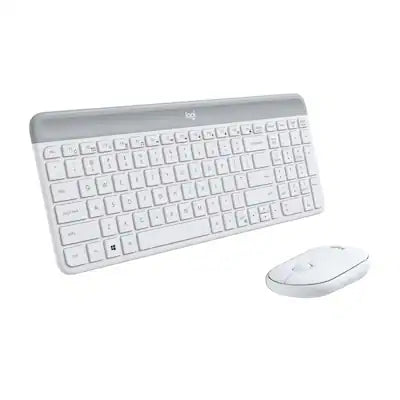 Logitech - MK470 Full-size Wireless Scissor Keyboard and Mouse Bundle for Windows with Quiet clicks