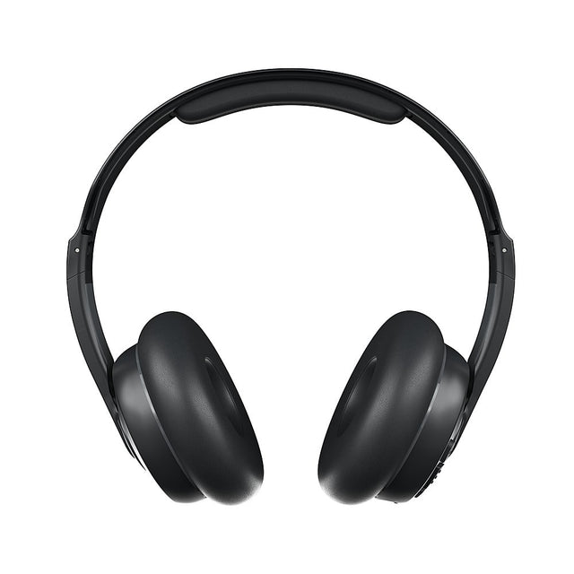 Front. Skullcandy - Cassette Wireless On-Ear Headphones - Black.