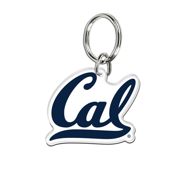 Front. WinCraft - Cal Bears Premium Acrylic Core Key Ring - Multicolor.