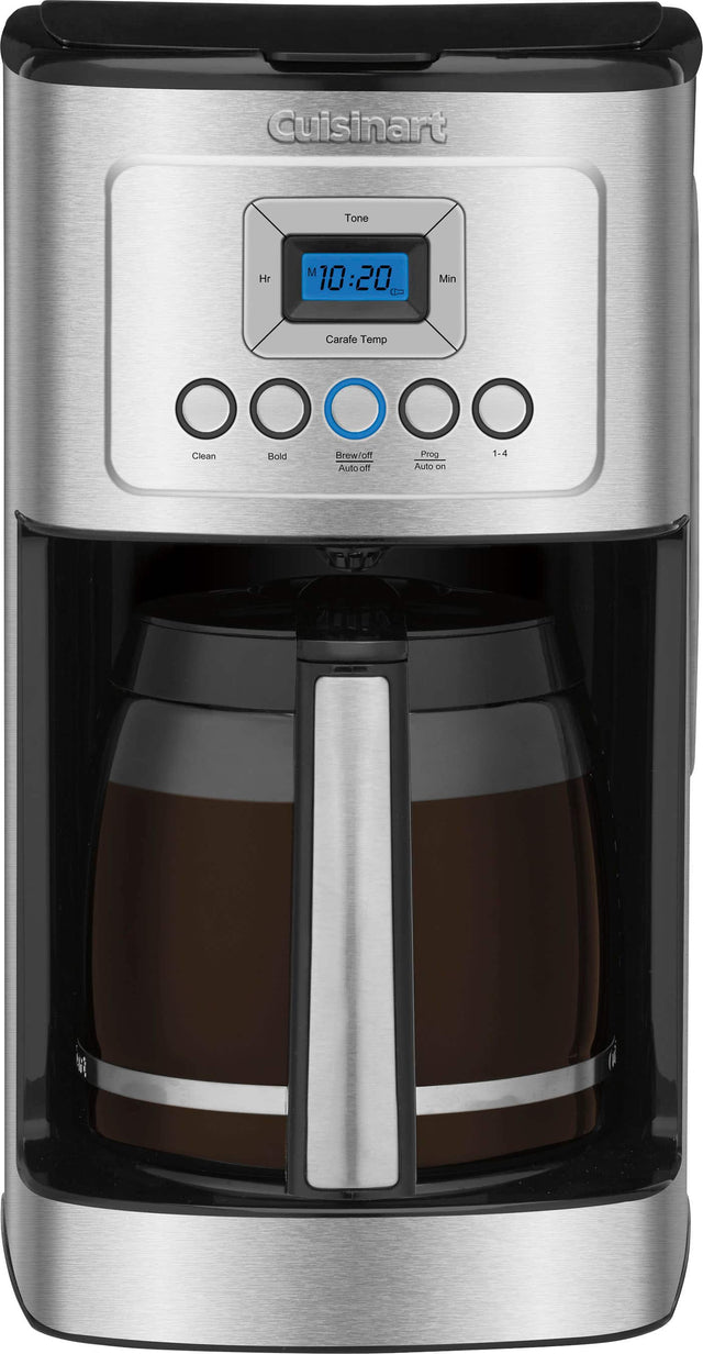Front. Cuisinart - PerfectTemp 14 Cup  Coffeemaker - Silver.