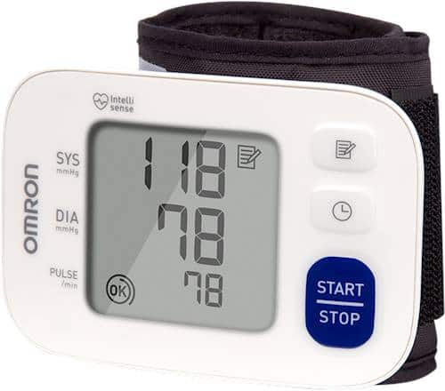 Omron - 3 Series Wrist Blood Pressure Monitor - White