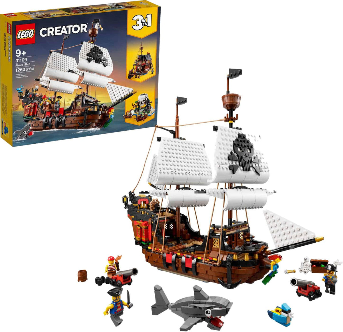 LEGO - Creator 3in1 Pirate Ship 31109