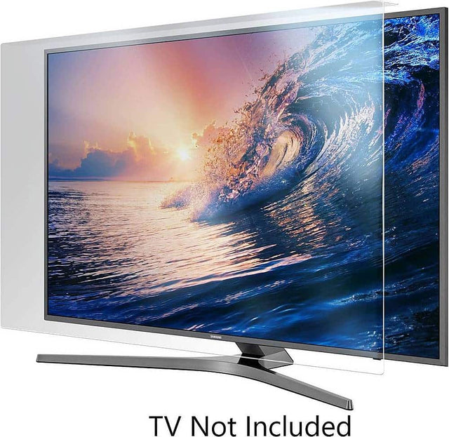 Left. SaharaCase - ZeroDamage 50" TV Screen Protector - Clear.