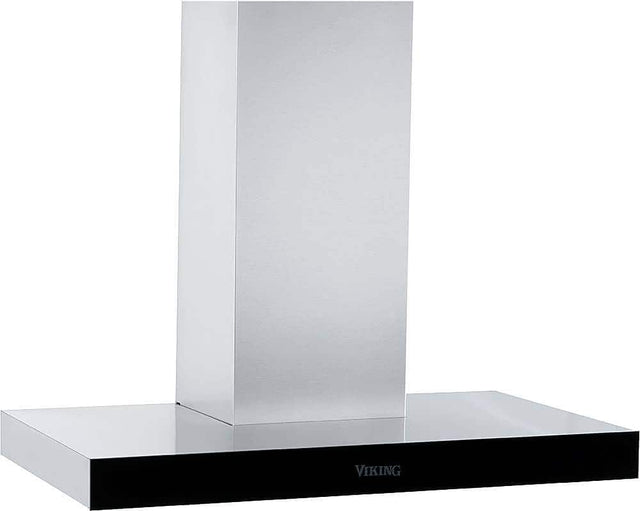 Angle. Viking - Virtuoso 6 Series 36" Externally Vented Range Hood - Stainless Steel.