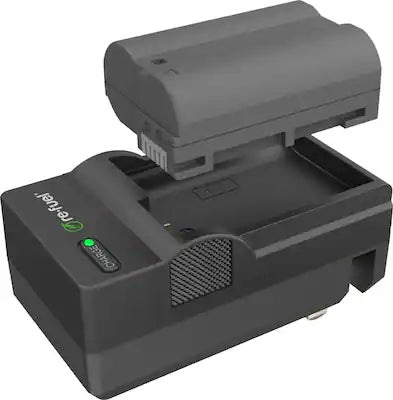 Digipower - Digital camera battery & charger kit, replacement for Nikon EN-EL15 battery and OEM charger