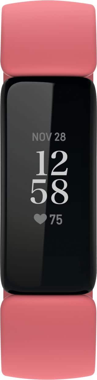 Front. Fitbit - Inspire 2 Fitness Tracker - Desert Rose.