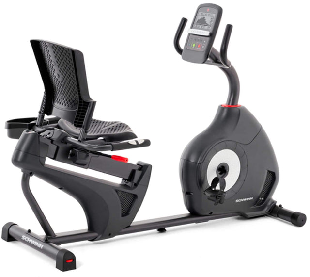 Front. Schwinn - 230 Recumbent Bike - Gray.
