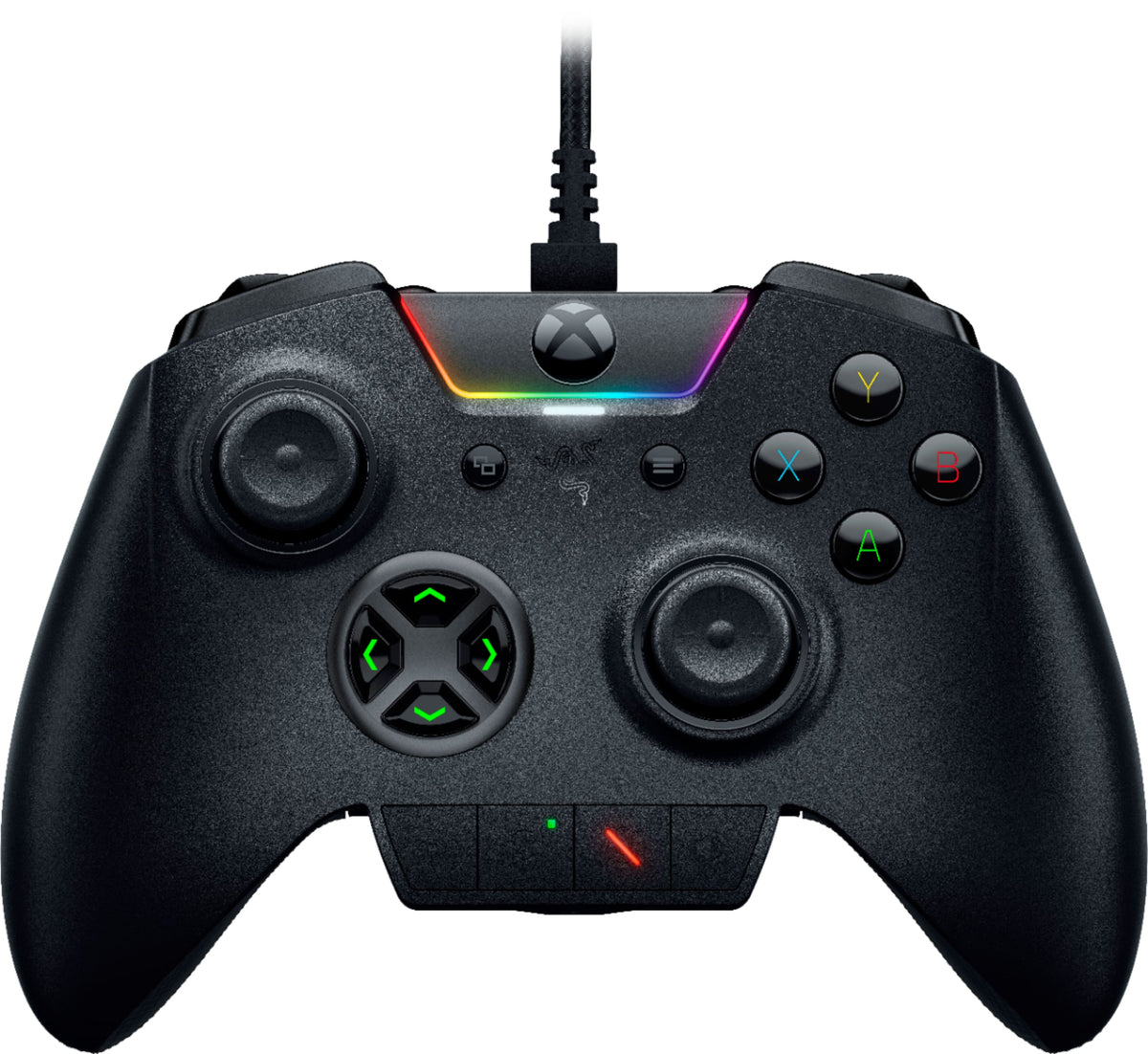 Razer - Wolverine Ultimate Officially Licensed Xbox One Wired Gaming Controller For PC, Xbox One, Xbox Series X & S - Black