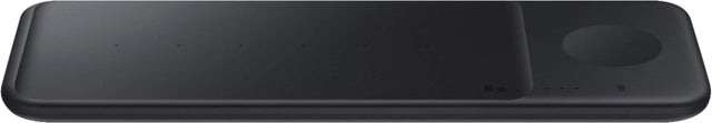 Front. Samsung - Wireless Charger Pad Trio - Black.