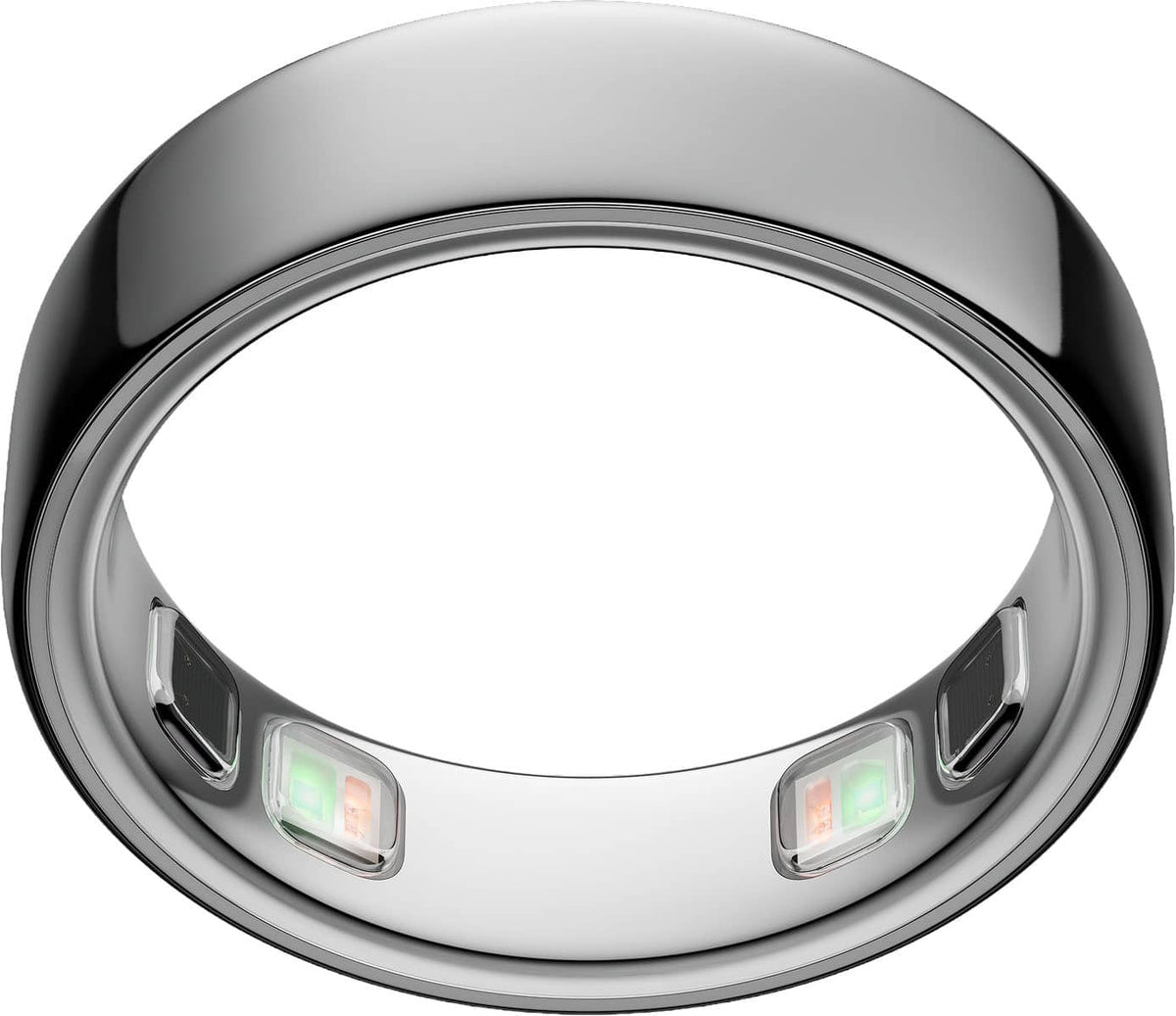 Oura - Ring 5 - Smart Ring - Size Before You Buy with OR5 Sizing Kit - Size 10 - Silver - (2026)