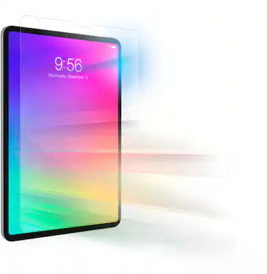 ZAGG - InvisibleShield Glass Elite VisionGuard+ Blue Light Screen Protector for Apple iPad Pro 12.9" (Gen 6, 5, 4, 3)