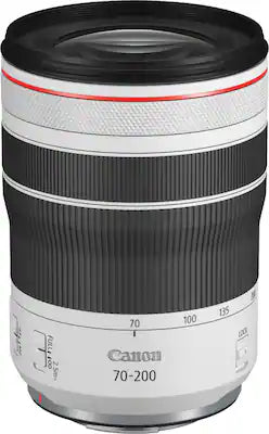 Canon - RF70-200mm F4 L IS USM Telephoto Zoom Lens for EOS R-Series Cameras