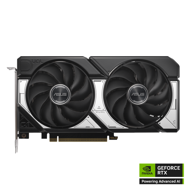 ASUS  
DUAL  
GEFORCE NVIDIA RTX  
Powering Advanced AI