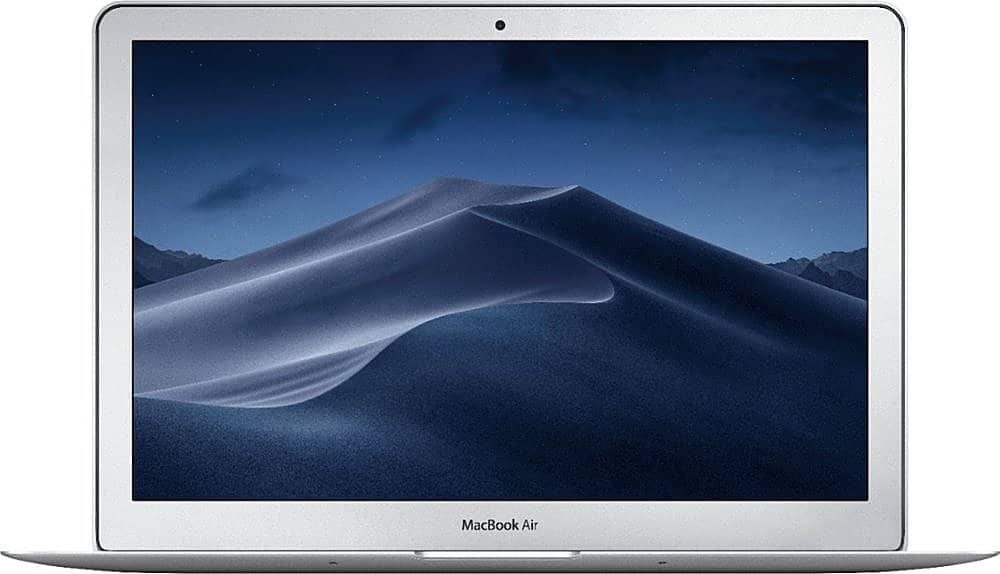 Apple - MacBook Air 13.3" Certified Refurbished - Intel Core i5 with 8GB Memory - 128GB SSD (2017) - Silver
