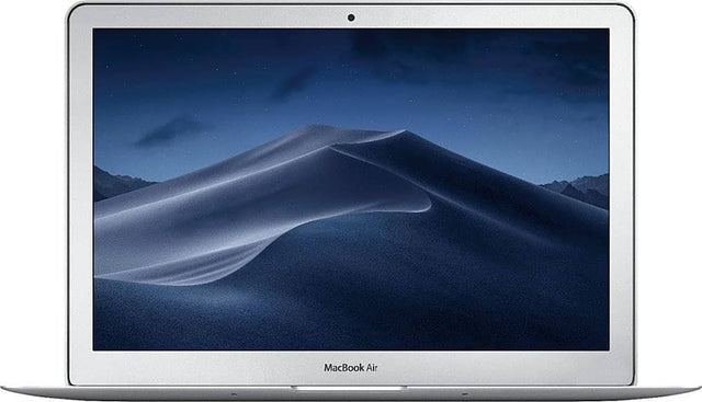 Front. Apple - MacBook Air 13.3" Certified Refurbished - Intel Core i5 with 8GB Memory - 128GB SSD (2017) - Silver.