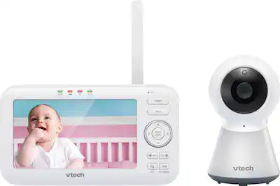 VTech - 5" Video Baby Monitor w/Adaptive Night Light