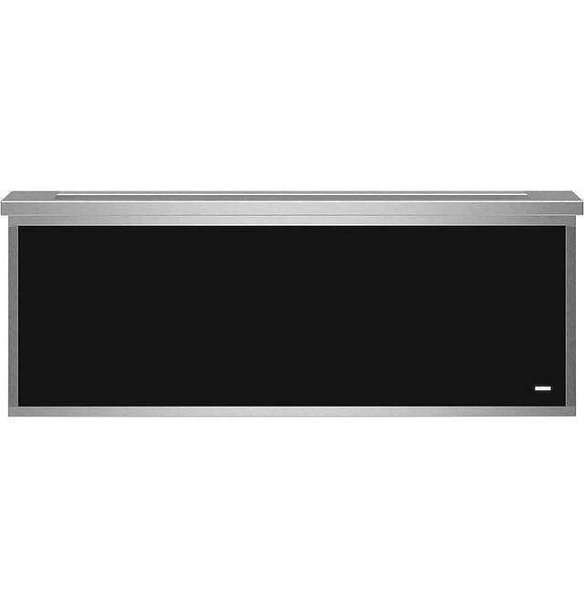 Front. Monogram - Minimalist 30" Warming Drawer - Stainless Steel.
