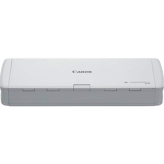 Front. Canon - Canon imageFORMULA R10 Portable Document Scanner.