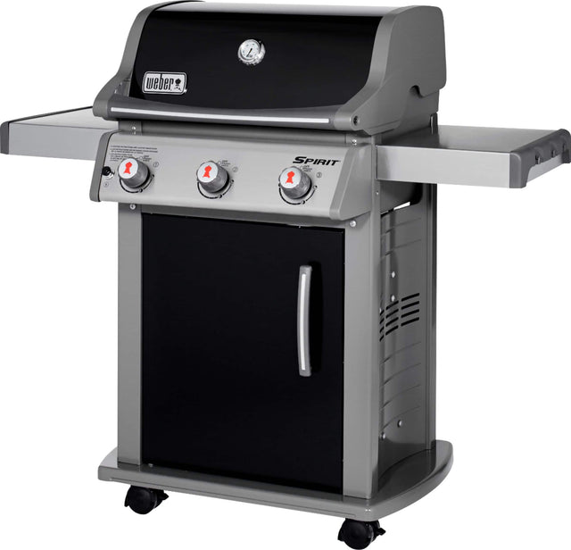 Angle. Weber - Spirit E-310 3-Burner Propane Gas Grill - Black.