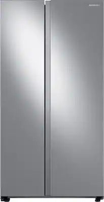 Samsung - 36 in. Wide 28 cu. ft. Side-by-Side Smart Refrigerator with Large Capacity