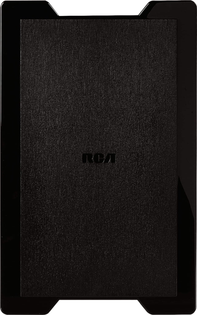 Front. RCA - Amplified Indoor HDTV Antenna - Black.