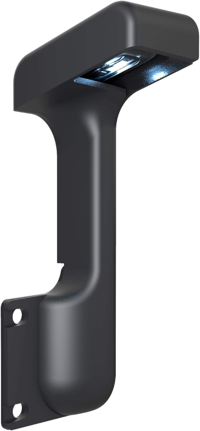 Angle. Traeger Grills - Pellet Sensor - Black.