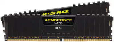 CORSAIR - VENGEANCE LPX 32GB (2x16GB) DDR4 3200MHz C16 UDIMM Desktop Memory
