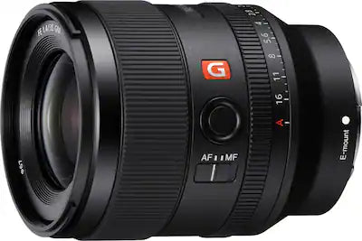 Sony - Alpha FE 35mm F1.4 GM Full Frame Large Aperture Wide Angle G Master E mount Lens