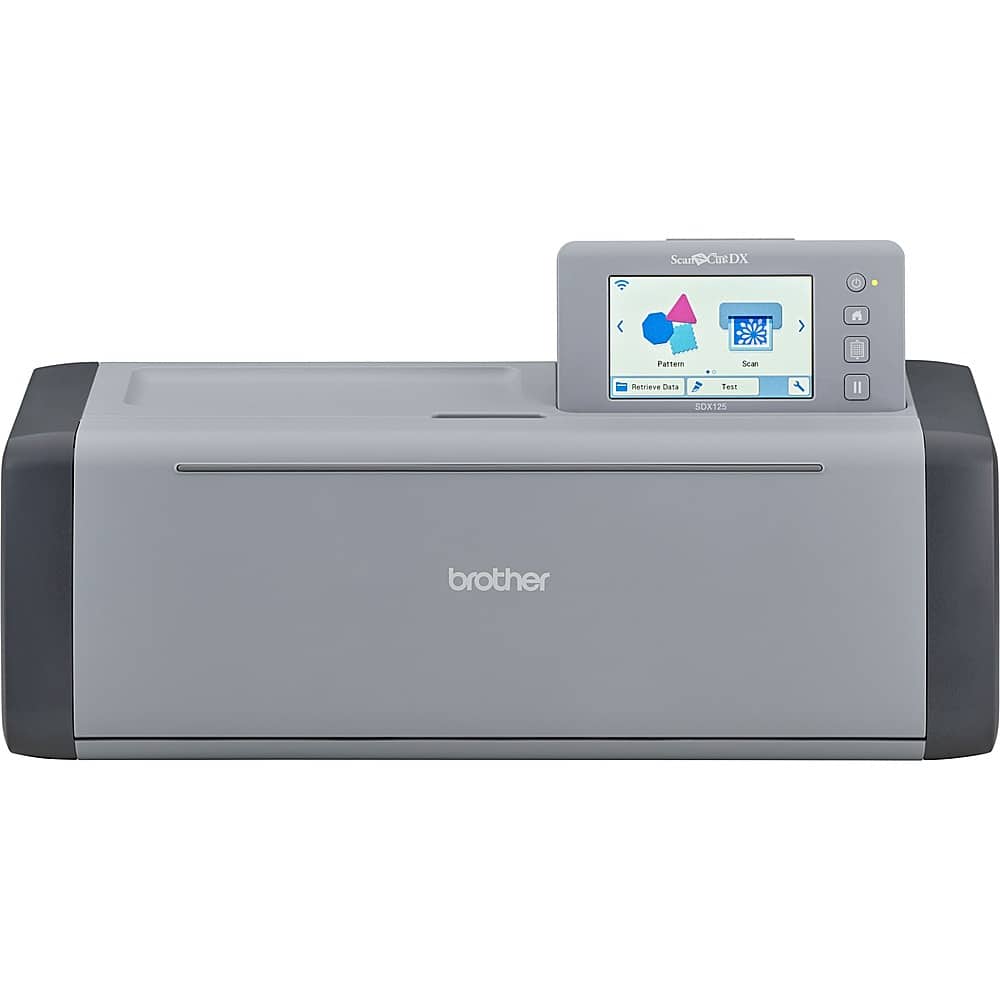 Brother - ScanNCut SDX125EGY Electronic Cutting System - Gray