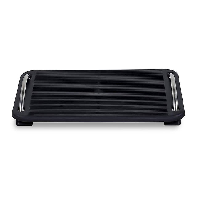 Front. Mount-It! - Under Desk Ergonomic Footrest - Black.