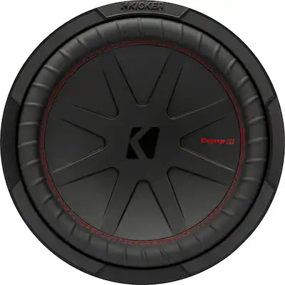 KICKER - CompR 12" Dual-Voice-Coil 2-Ohm Subwoofer
