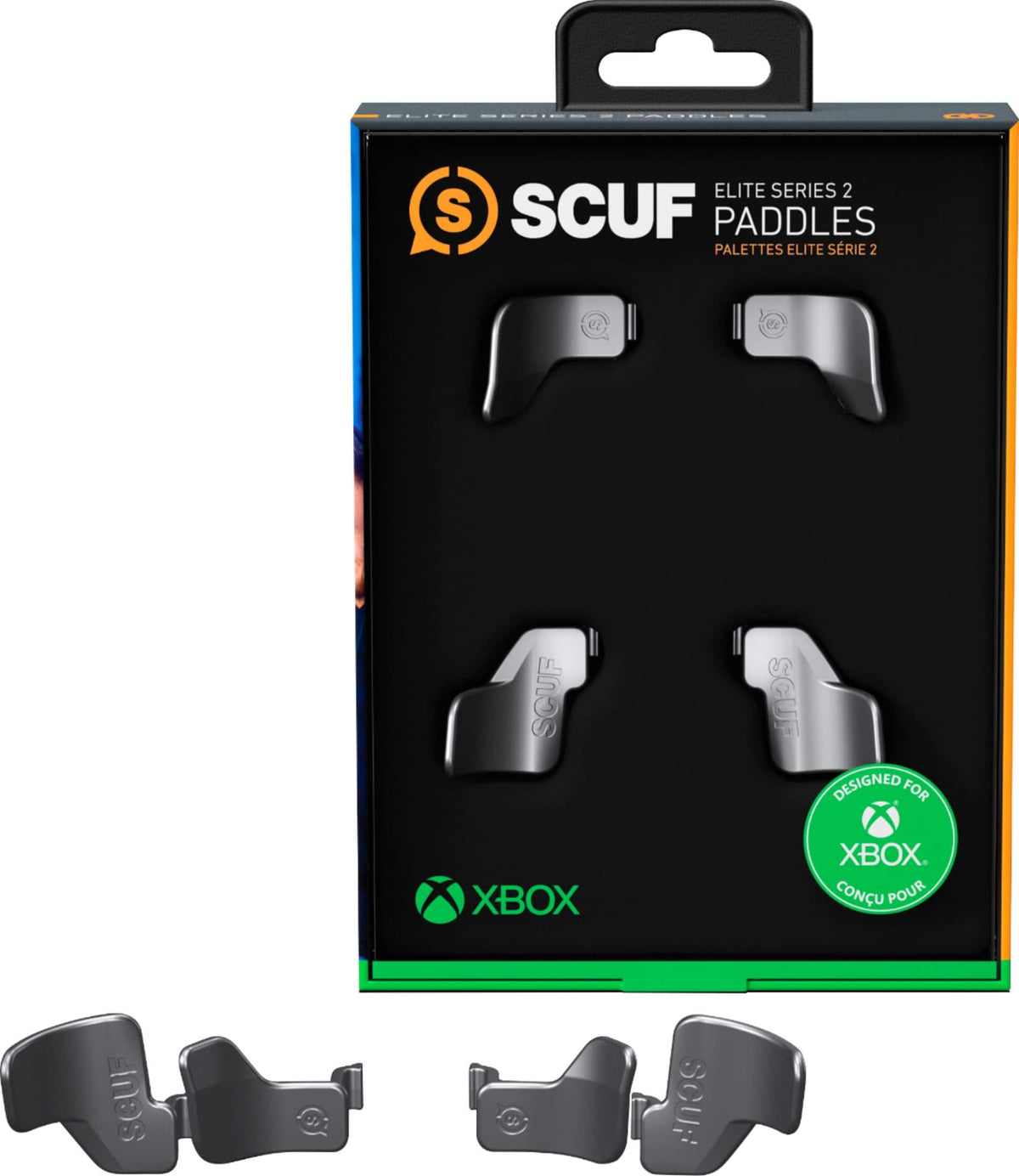SCUF - Elite Series 2 Paddles for Xbox Elite Series 1 & 2 - Gray