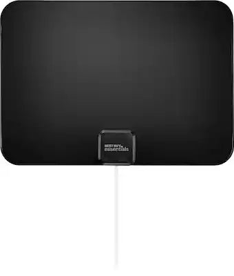Best Buy essentials™ - Thin Indoor HDTV Antenna - 35 Mile Range