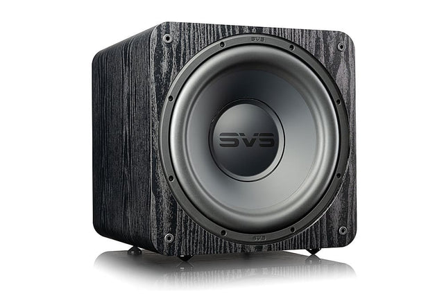 Angle. SVS - SB-1000 Pro Subwoofer - Black Ash.