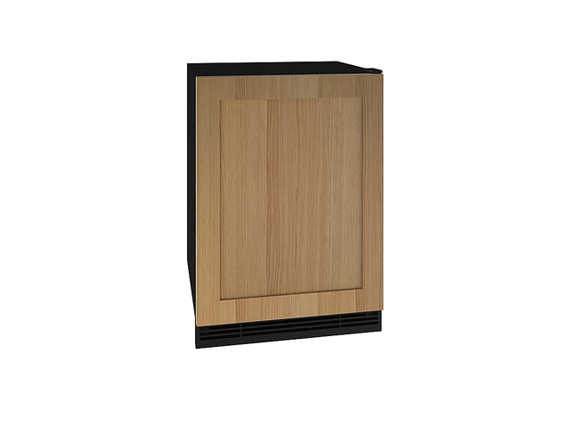 Angle. U-Line - 1 Class 5.7 cu. Ft Undercounter Glass Refrigerator in Integrated Solid, with Convection Cooling System. - Custom Panel Ready.