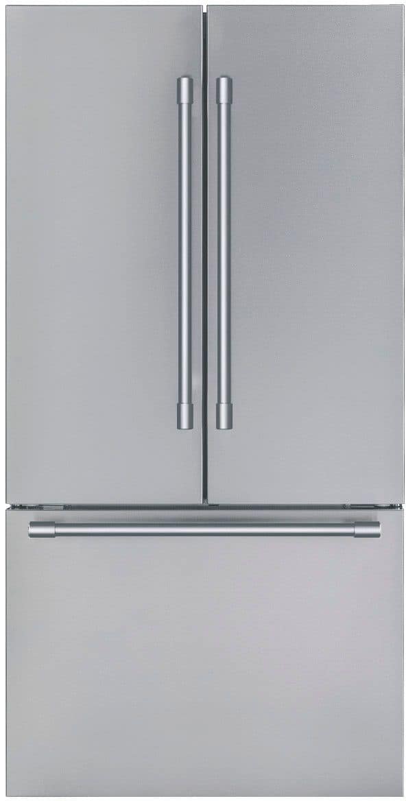 Thermador - Professional Series 36 in. Wide 20.8 Cu. Ft. French Door Bottom Freezer Smart Counter-Depth Smart Refrigerator - Stainless Steel