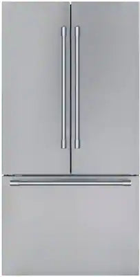 Thermador - Professional Series 36 in. Wide 20.8 Cu. Ft. French Door Bottom Freezer Smart Counter-Depth Smart Refrigerator