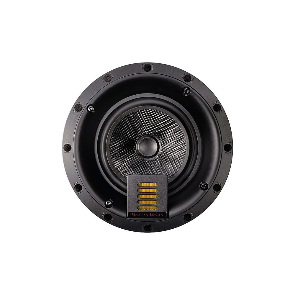 MartinLogan - Motion Series CI, 6.5" Midrange with Folded Motion Tweeter, 2-Way In-Ceiling Speaker (Each) - Paintable White